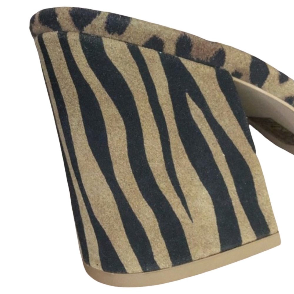 Free People Charlie Mixed Animal Print Sandals Size EU 38 (7) - Picture 4 of 12